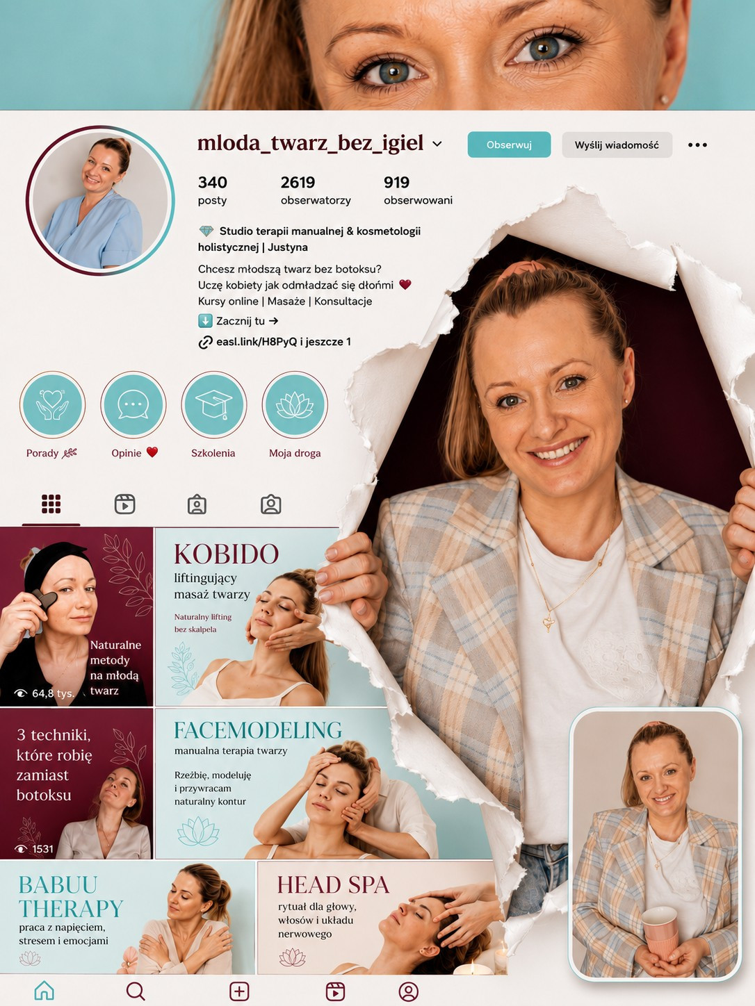 JK Facemodeling Justyna Krajewska